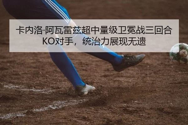 卡内洛·阿瓦雷兹超中量级卫冕战三回合KO对手，统治力展现无遗